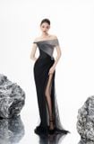  Váy đen dài ôm body BYDI 
