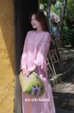  Áo dài Nhã Thanh Hồng NẮNG 