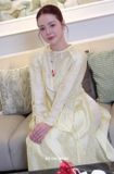  Áo dài Nhã Thanh vàng NẮNG 