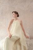  Váy maxi cổ yếm voan rũ dáng suông BELOVED 
