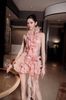 Váy hồng JESSA ngắn tà dài GLAMDOLL đi sự kiện đẹp