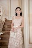  Váy nude xoè dài Rika Dress JOSEPHINE 