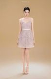  Váy ngắn xếp ly tím pastel SHORT BRENNA kèm choàng PARAMO 