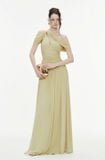  Váy body dài dạ hội lệch vai MOLLYNISTA 