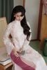  Áo dài NGỌC TÚ quần mtl hồng LAM KHUE 