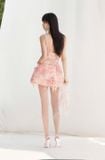  Váy ngắn hoa hồng 3D MUST HAVE 