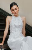  Set áo ren hoa và quần dài trắng KEIRA TONG 