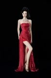  Váy đỏ cúp ngực xẻ tà  GLAMDOLL 