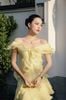 Cho thuê váy vàng dài bèo tầng NAN ATELIER đi chơi sang chảnh
