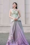  Yếm xanh ombre tím CẨM THY LALIN 