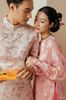 Áo dài HIÊN VỸ HỒNG LALIN đi chơi đẹp