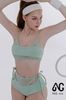 Set bikini xanh kèm khoác NG 3.5 đi chơi quyến rũ