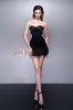 Cho thuê váy đen ngắn đính lông BANDAGE DRESS đi sự kiện hấp dẫn