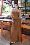  Váy nâu dây thừng BY DI 