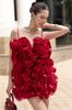 Váy ROSABELLE đỏ 2 dây MAEL FEMME đi chơi quý phái