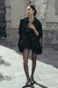 Cho thuê váy vest đen ngắn DAS LA VIE đi chơi quý phái