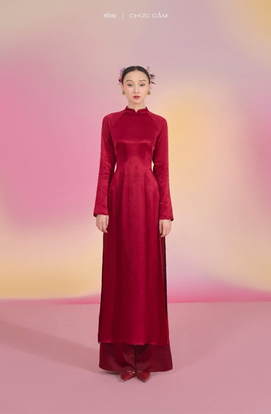  W - Áo Dài Châu Lưu XÉO XỌ 