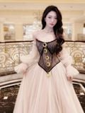  Váy kèm corset đính charm mặt trăng LINH PHUNG 