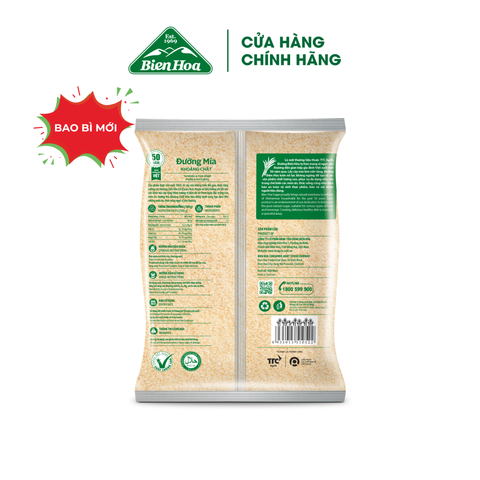  Combo 5 Đường mía khoáng chất Biên Hòa 1kg/túi 