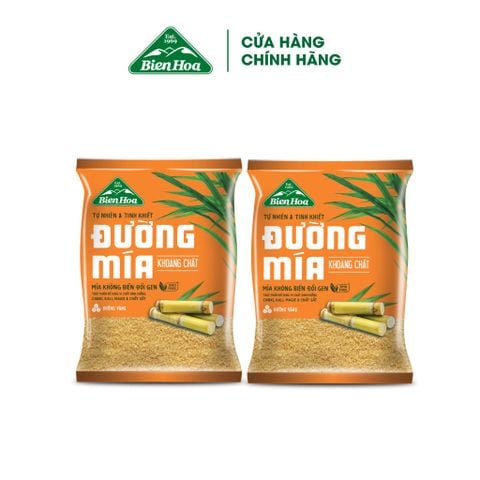  Combo 2 Đường mía khoáng chất Biên Hòa 1kg/túi 