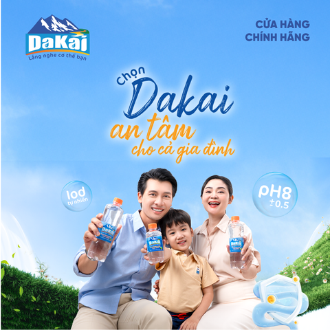  Combo 2 Thùng 24 chai Nước Khoáng kiềm thiên nhiên DaKai 350ml/chai 