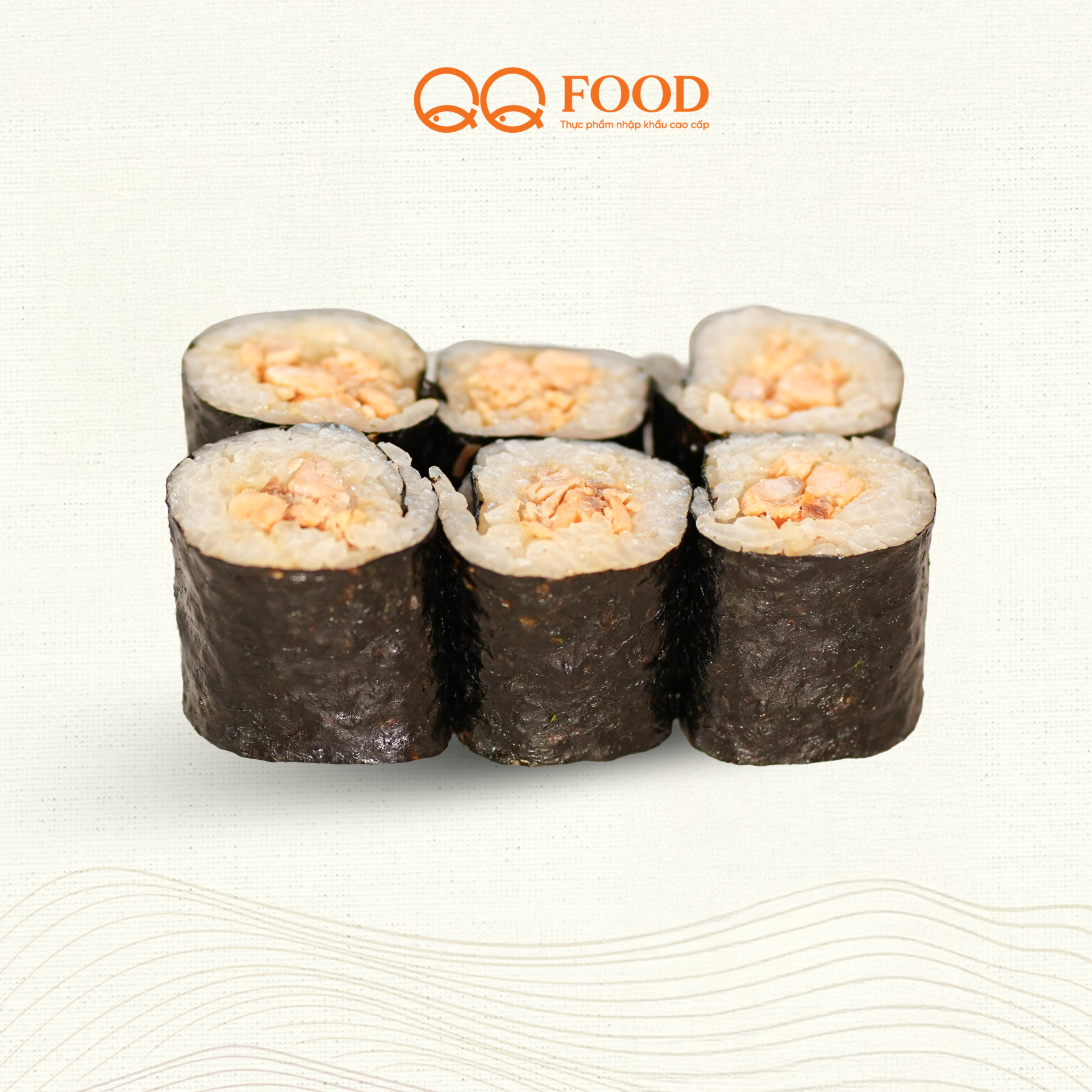  Maki cá hồi nướng 