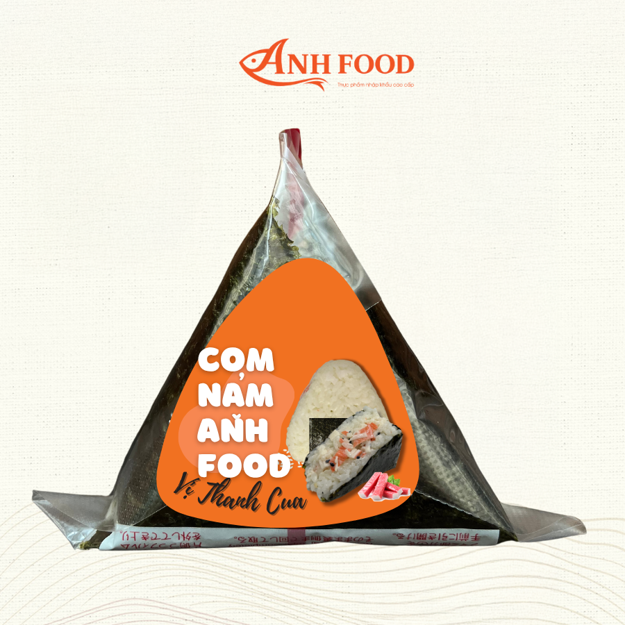  Cơm nắm trắng thanh cua 
