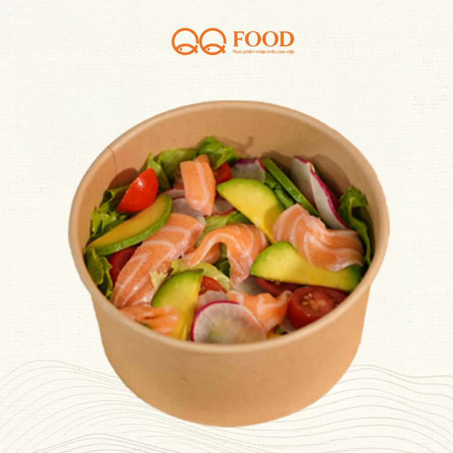  Salad cá hồi bơ 