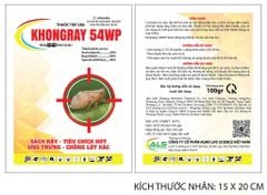 Thuốc trừ sâu KHONGRAY 54WP - 100GR