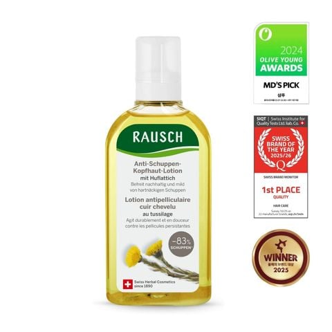 Tinh chất hỗ trợ hỗ trợ sạch gàu khô, giảm ngứa Rausch Coltsfoot Cúc Khoản Đông Hoa 200ml