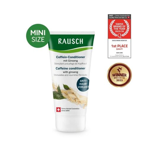 Dầu xả minisize hỗ trợ hỗ trợ tăng mật độ tóc con, giảm rụng Rausch Ginseng Nhân Sâm 30ml