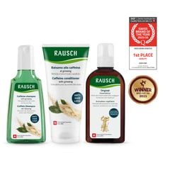 Bộ sản phẩm hỗ trợ tăng mật độ tóc Rausch Ginseng
