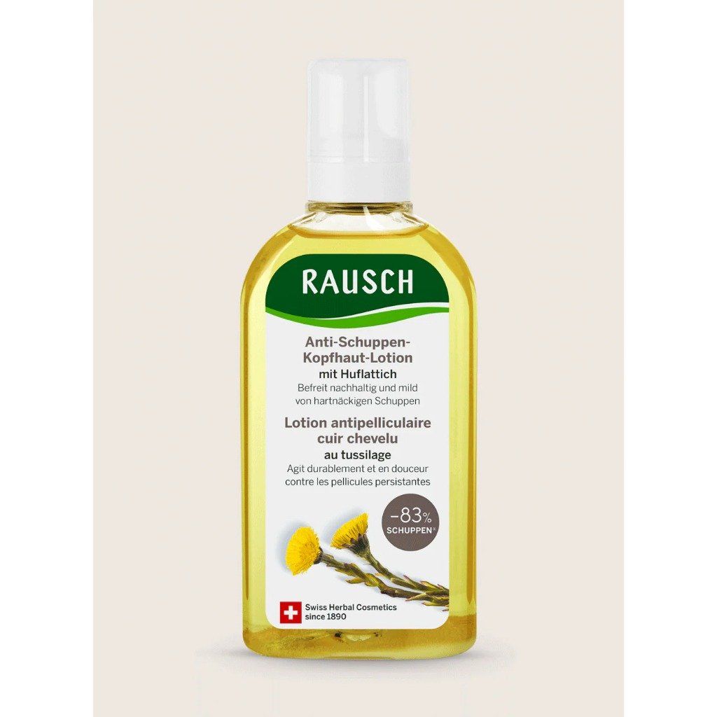 Tinh chất kiểm soát gàu & giảm ngứa da đầu Rausch Anti-Dandruff Scalp Lotion with Coltsfoot 200ml