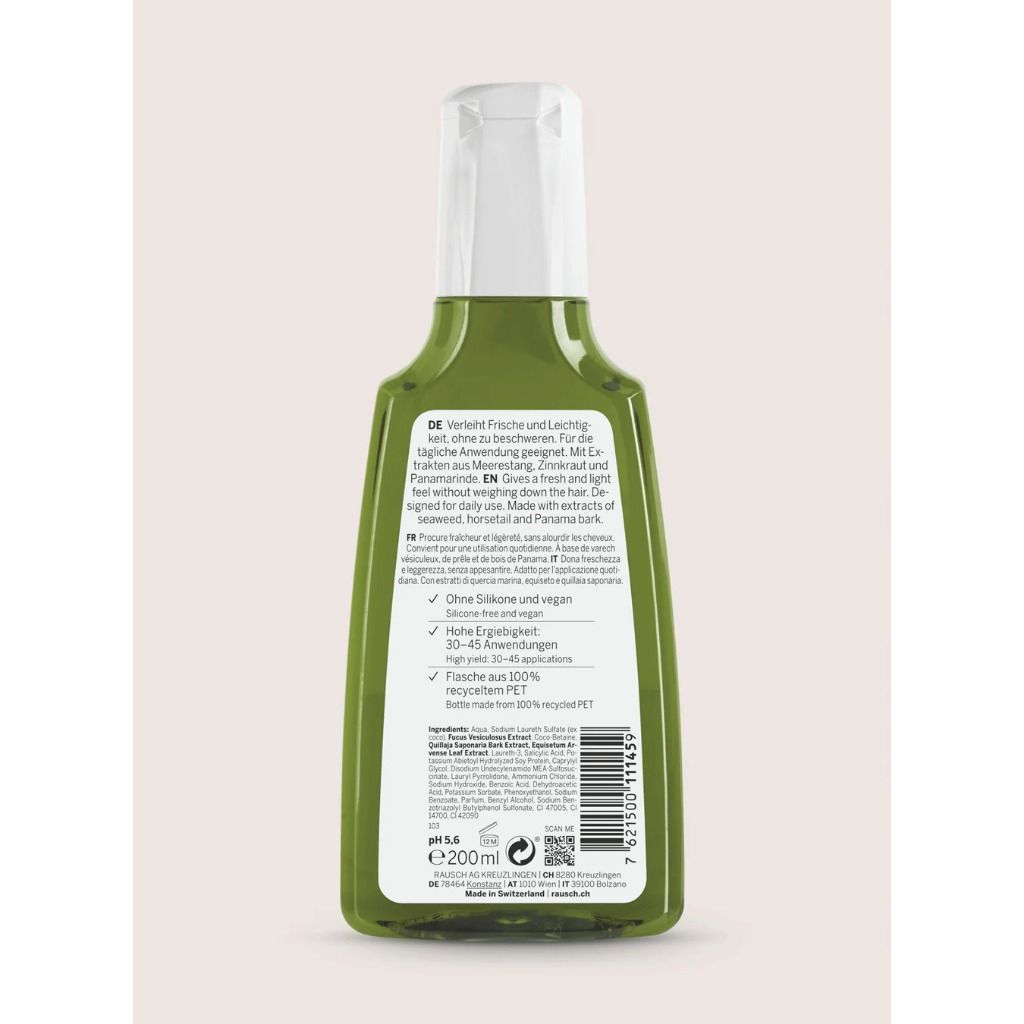 Dầu gội kiềm dầu & giảm nhờn Rausch Seaweed 40ml