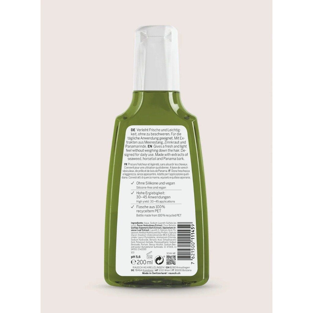 Dầu gội kiềm dầu & giảm nhờn Rausch Degreasing Shampoo with Seaweed 200ml