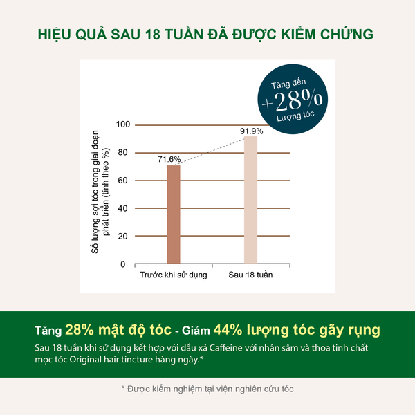 Combo trải nghiệm dầu gội và dầu xả hỗ trợ tăng mật độ tóc con, giảm rụng Rausch Ginseng Nhân Sâm (40ml & 30ml)