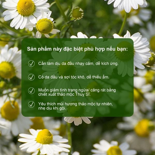 Bộ sản phẩm dưỡng tóc mềm mượt chắc khỏe Rausch Swiss Herbs