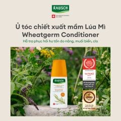Xịt dưỡng giúp bảo vệ tóc khỏi hư tổn do ánh nắng & tia UV, giúp tóc dễ chải Rausch Wheatgerm 100ml