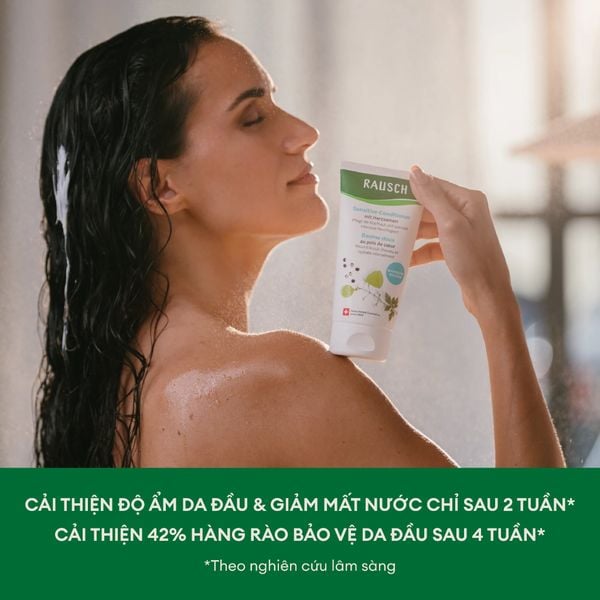 Dầu xả chăm sóc đặc biệt dành cho da đầu nhạy cảm Rausch Heartseed 150ml