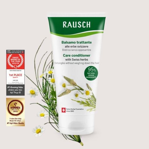 Dầu xả dưỡng tóc mềm mượt, chắc khỏe Rausch Swiss Herbs 150ml