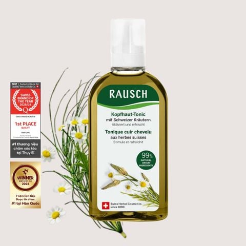 Tinh chất dưỡng tóc mềm mượt, chắc khỏe Rausch Swiss Herbs 200ml