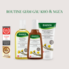 Bộ sản phẩm hỗ trợ giảm gàu, ngứa cho da đầu khô Rausch Coltsfoot
