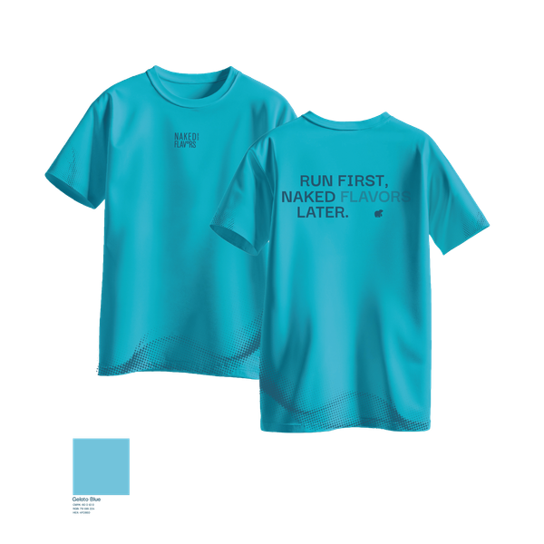  Áo Tee Chạy Bộ Dri-Cool Naked Flavors  - Xanh Dương 