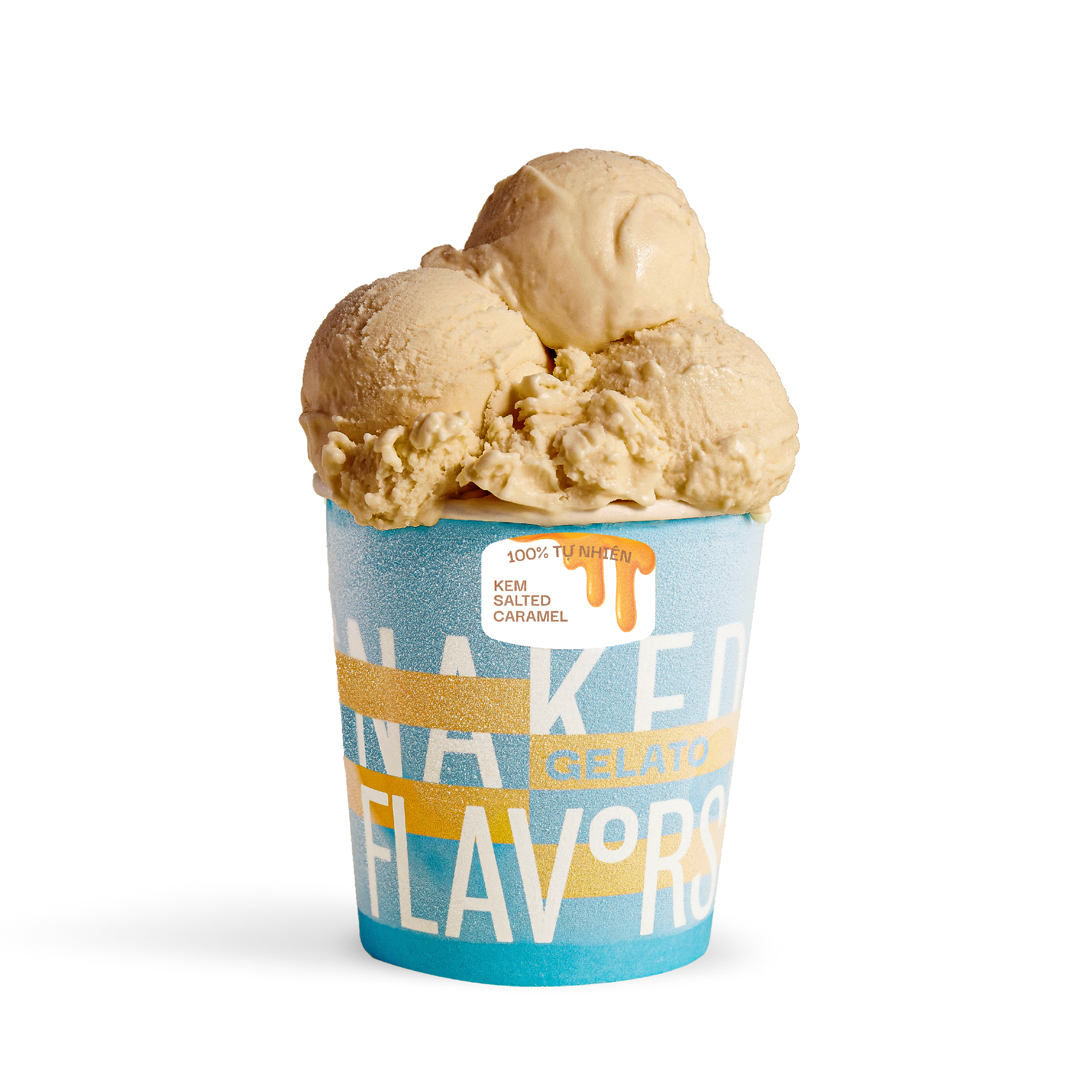 Kem Salted Caramel (Đường Thắng Muối Biển)