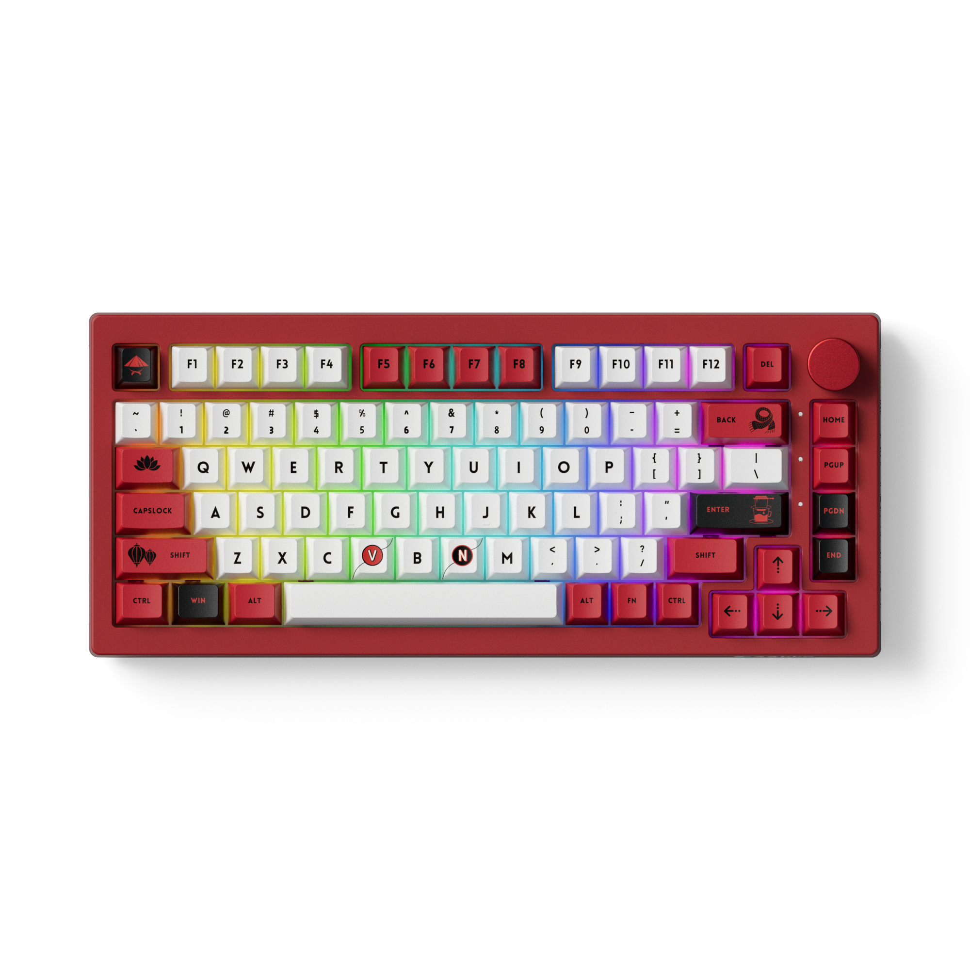 Bàn phím AKKO 5075B Plus Red World Tour VIET NAM