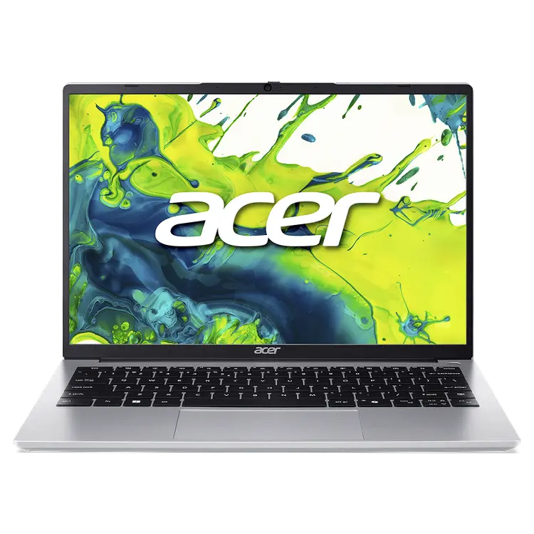 Laptop Acer Aspire Lite 14 AL14 71P 55P9 góc chính diện