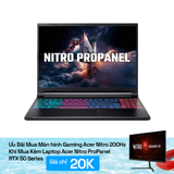  Laptop gaming Acer Nitro ProPanel ANV16S-41-R337 (R7 260/ 16GB/ 1TB/ 16" WUXGA/ Nvidia GeForce RTX5050/ Win11) 