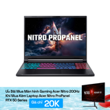  Laptop gaming Acer Nitro ProPanel ANV16S-61-R0B8 (RYZEN AI 5 340/ 16GB/ 512GB/ RTX5050/ 16" FHD+/ WIN11) 