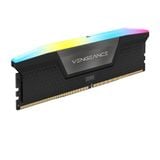  Ram Corsair Vengeance RGB 64GB (2x32GB) 6000 DDR5 Black (CMH64GX5M2B6000C38) 