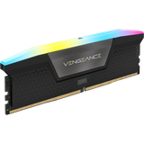  Ram Corsair Vengeance RGB 64GB (2x32GB) 6000 DDR5 Black (CMH64GX5M2D6000C40) 